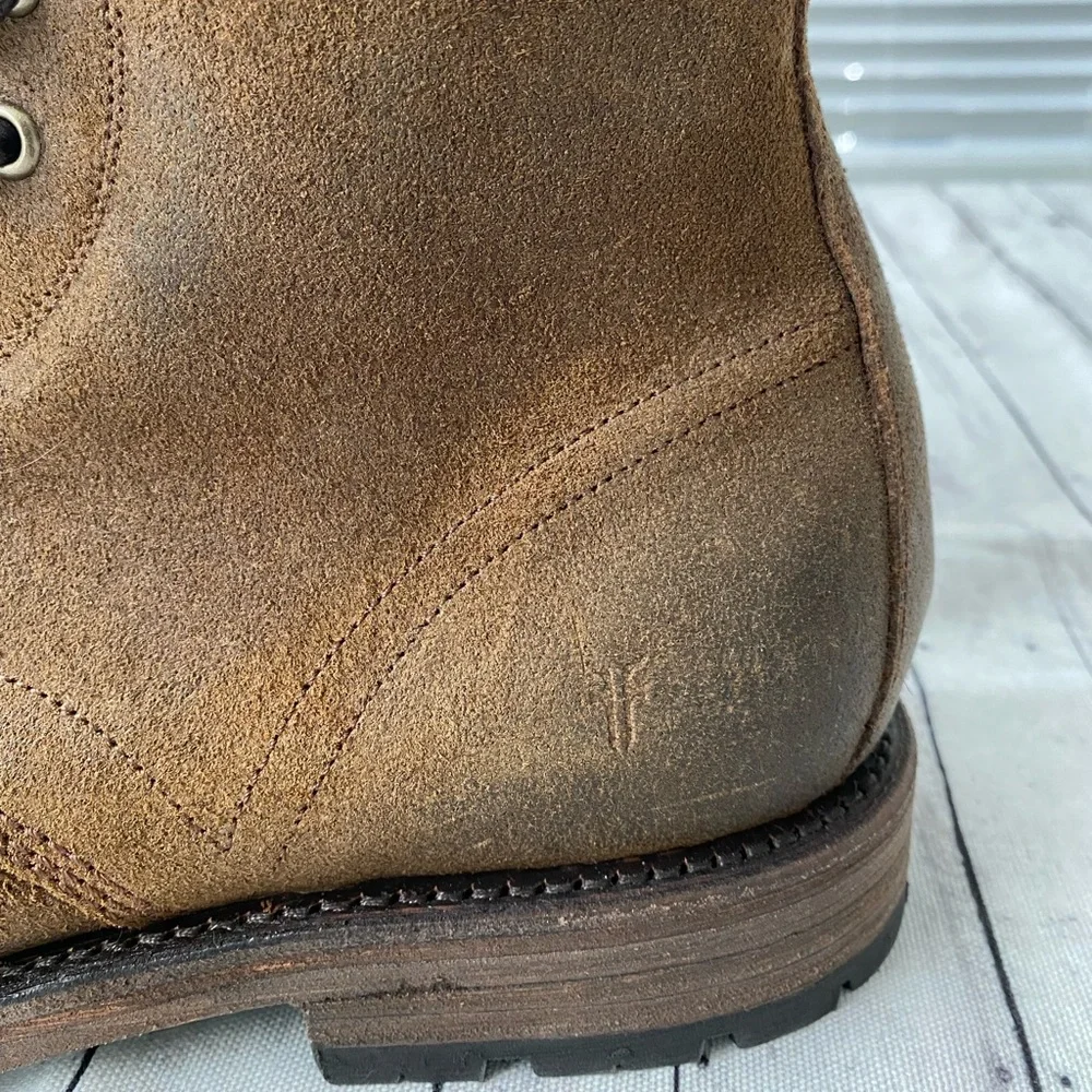 NWT FRYE LACE UP BOOTS - Picture 5 of 10